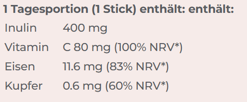 Nutrexin Eisen Aktiv Sticks