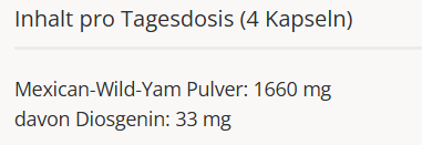 Effective Nature Wild Yam Kaps