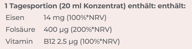 Nutrexin Eisen Power
