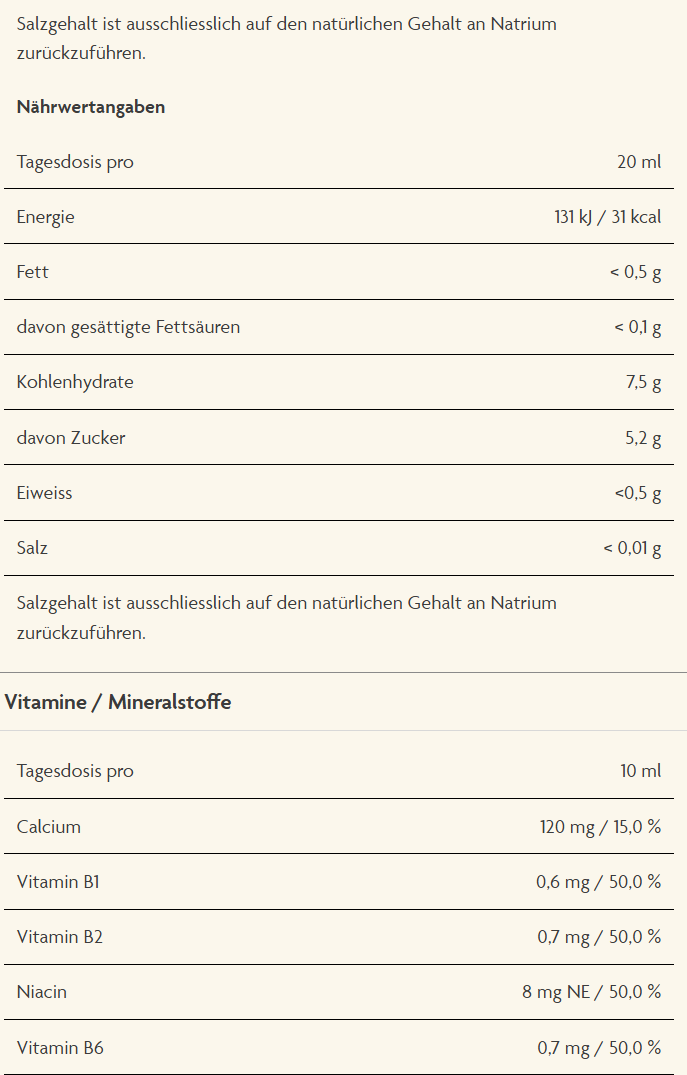 Salus Kindervital Multivitamin + Calcium Tonikum