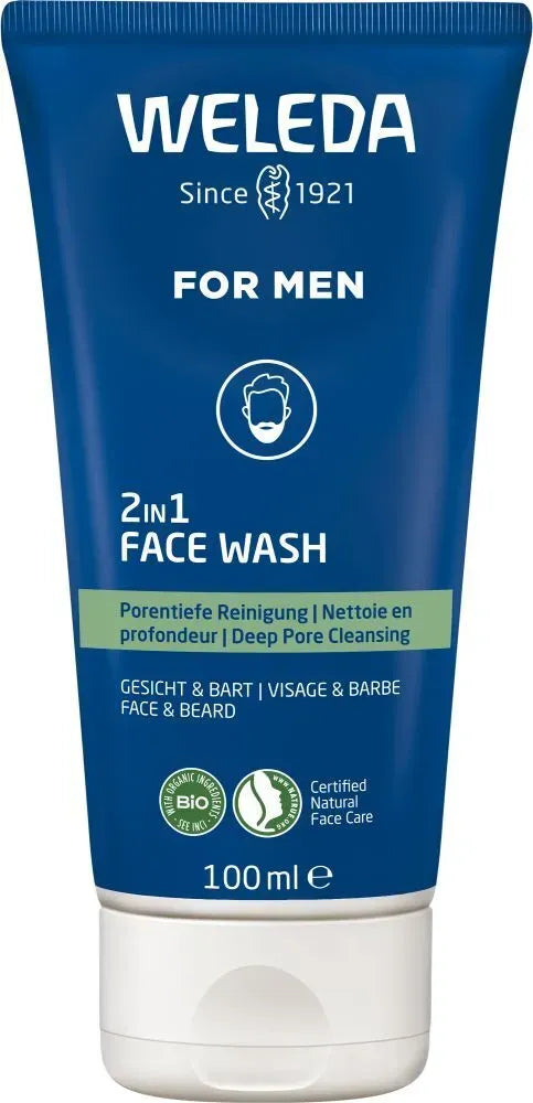 Weleda For Men 2in1 Face Wash