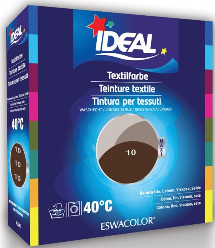 Ideal Maxi Baumwolle Color No10 schokolade