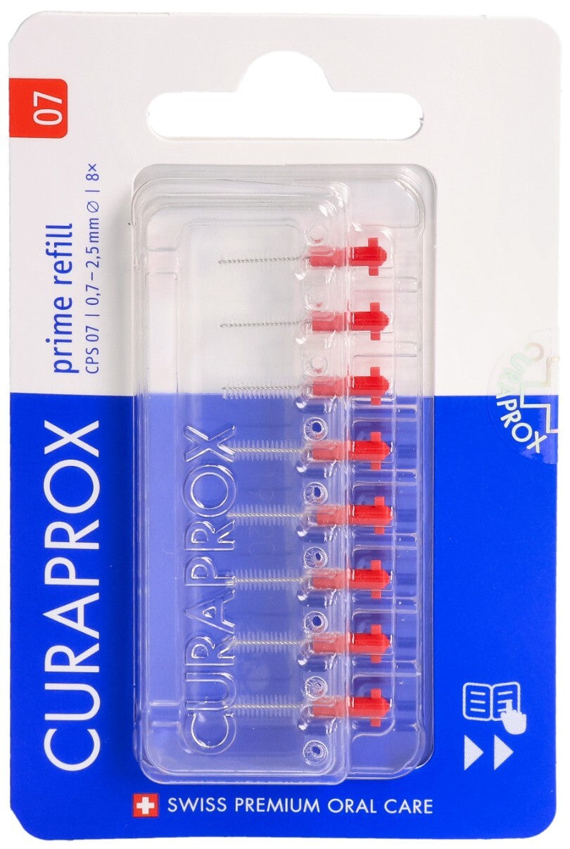 Curaprox CPS 07 refill Interdentalbürsten