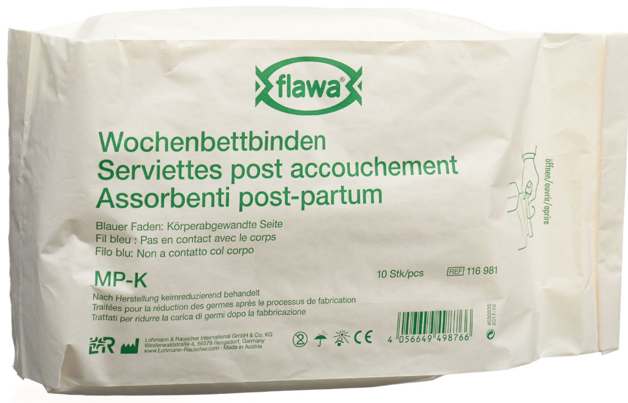 Flawa Wochenbettbinden MP-K keimreduziert