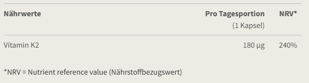 Burgerstein Vitamin K2