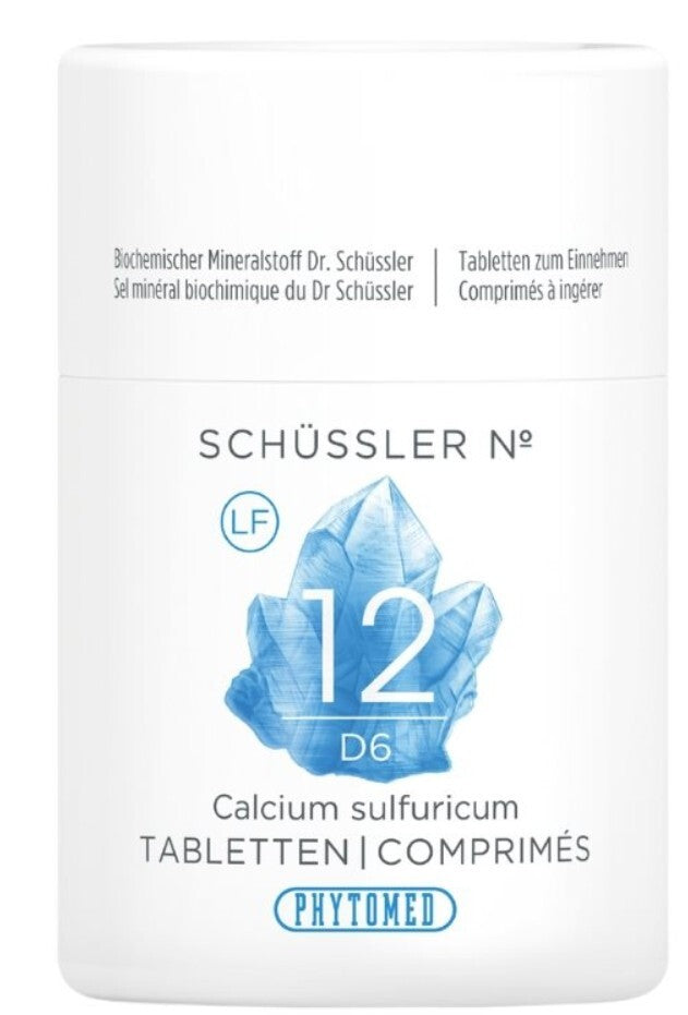 Phytomed Schüssler Nr.12 Calcium sulf. Tabl D6 lactosefrei