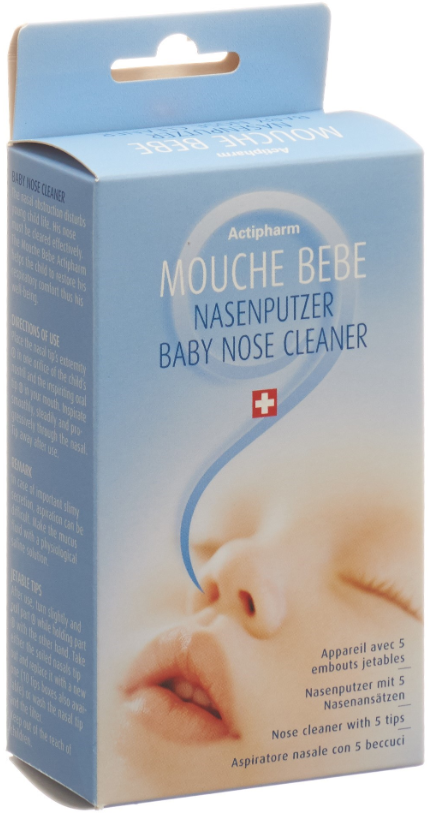 Actipharm Nasenputzer mit 5 Ansätzen