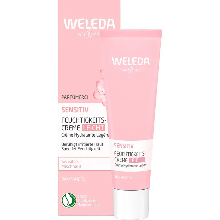 Weleda Sensitiv Feuchtigkeitscreme Leicht Mandel