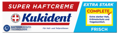 Kukident Haftcreme complete extra frisch