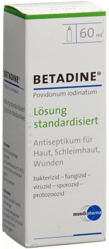 Betadine desinfizierende Lösung