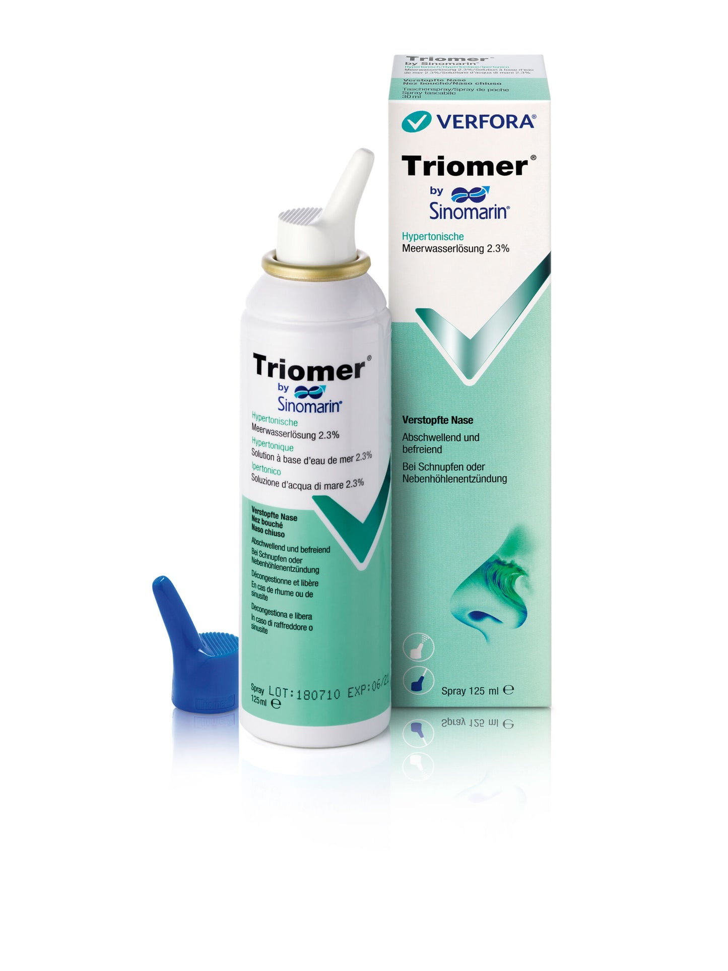 Triomer Nasenspray Sinomarin hypertonisch