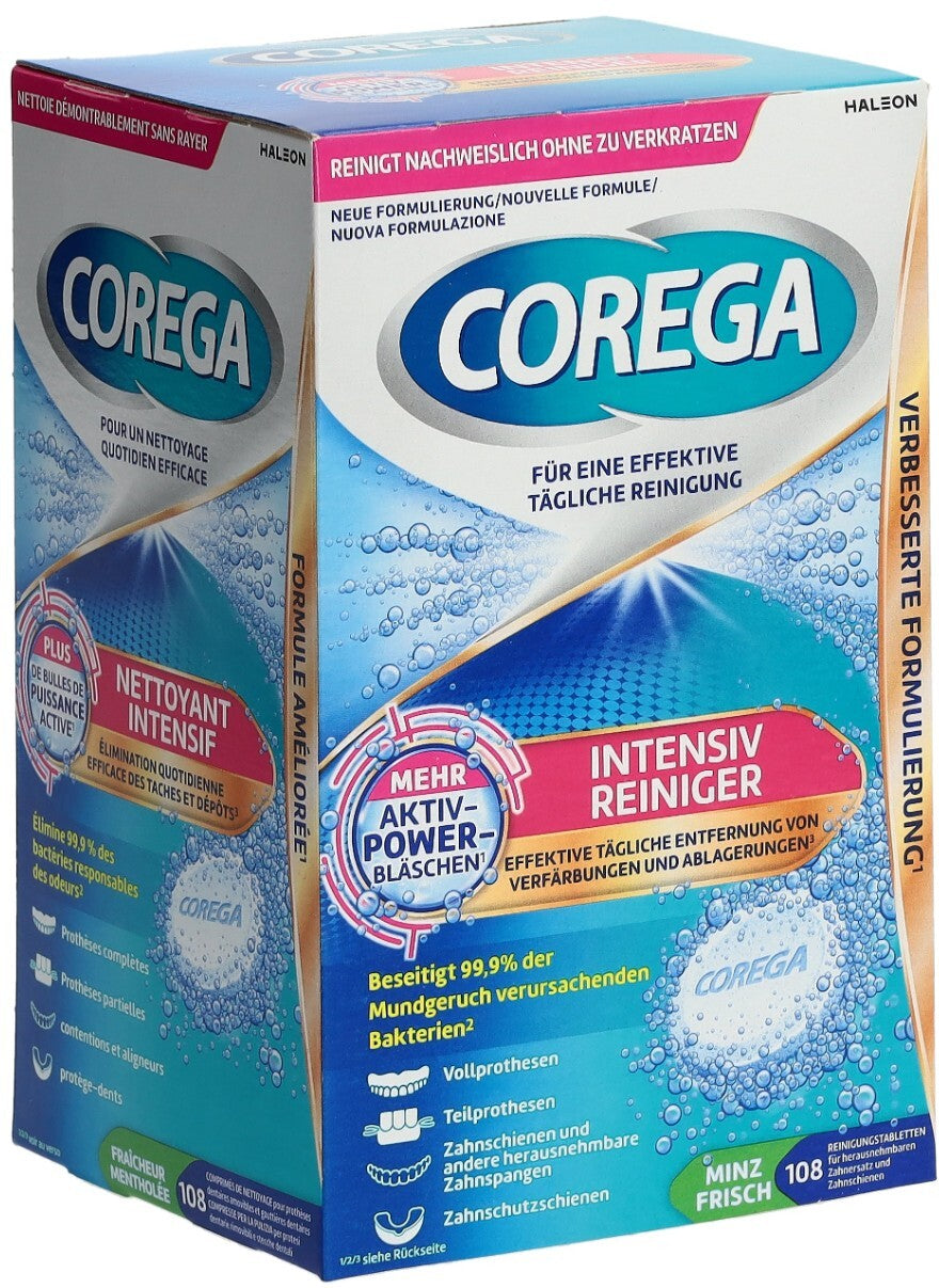 Corega intensiv Reiniger Tabs