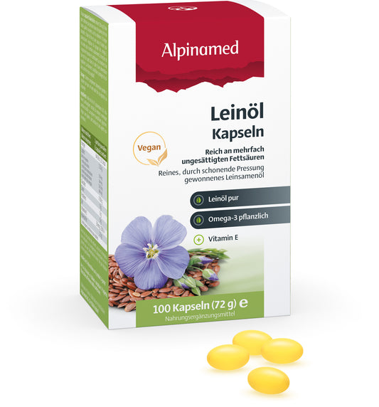 Alpinamed Leinöl Kapseln