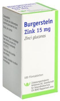 Burgerstein Zink 15mg 100Stk.