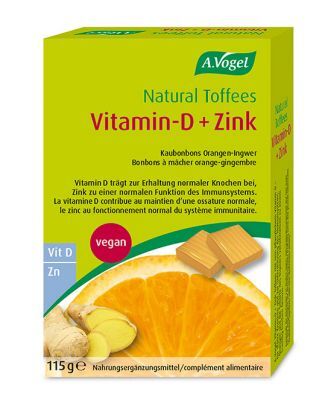 A.Vogel Natural Toffees Vitamin-D + Zink