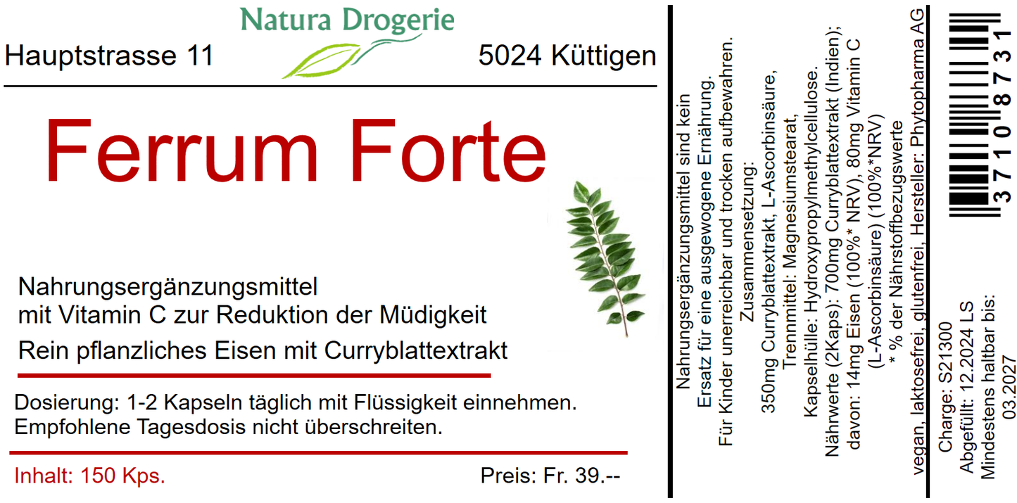 Ferrum Forte Kapseln