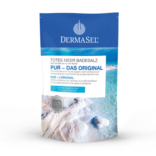 Dermasel Totes Meer Badesalz Pur 500g