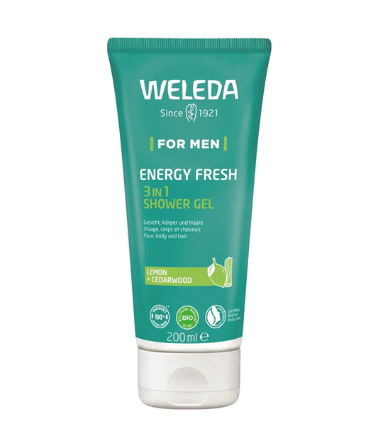 Weleda For Men Energy Fresh 3in1 Shower Gel