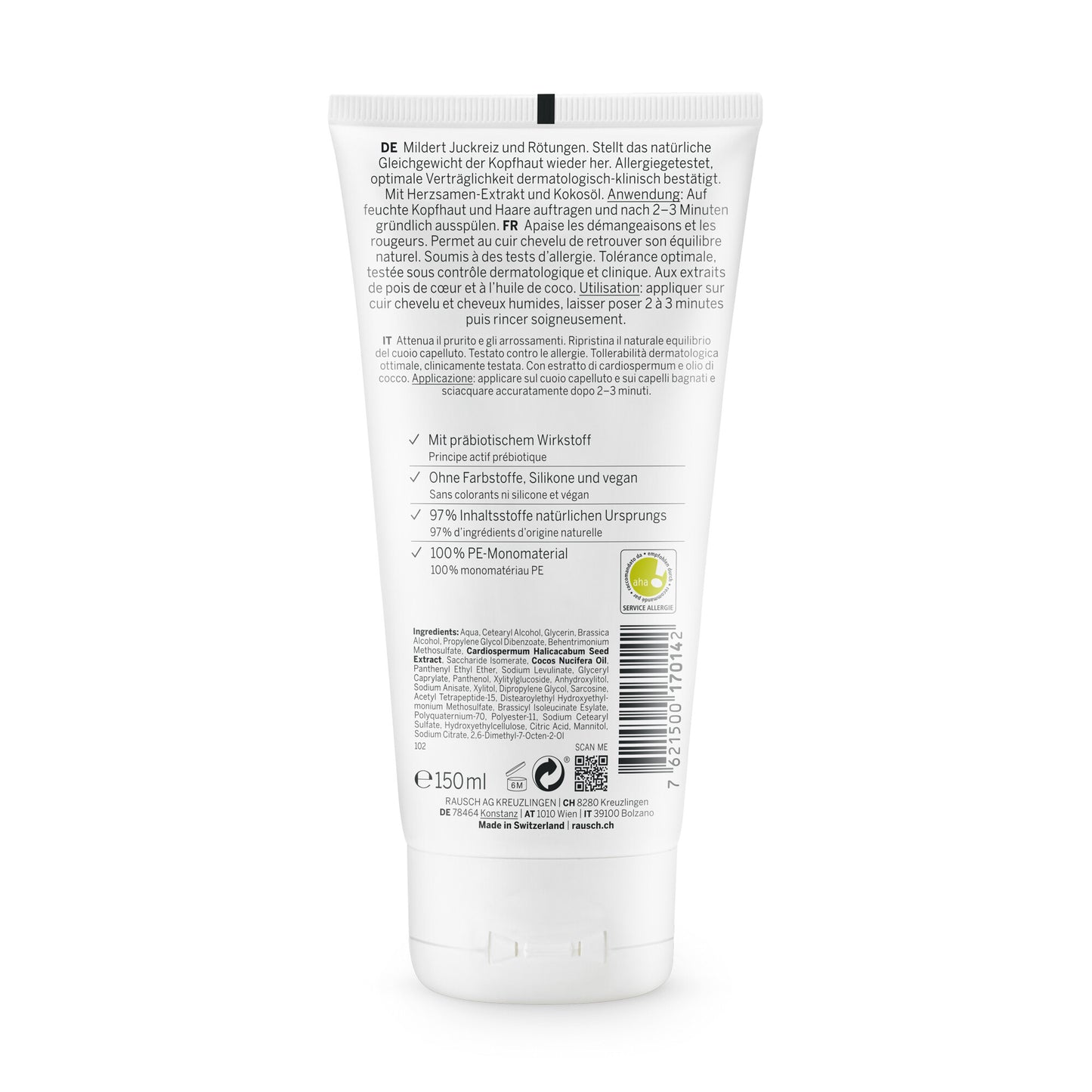 Rausch Sensitive-Conditioner mit Herzsamen