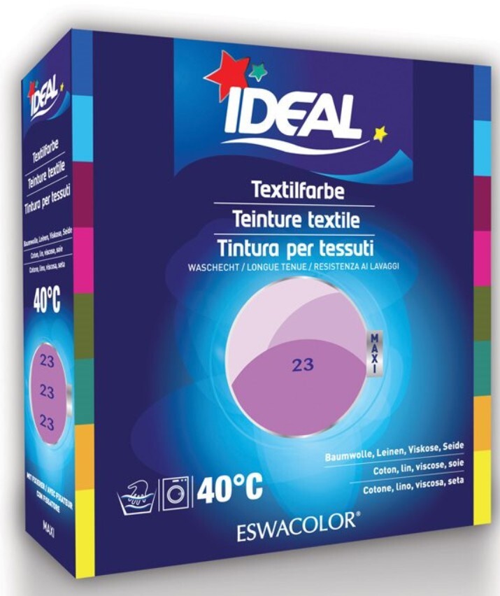 Ideal Maxi Baumwolle Color No23 Flieder