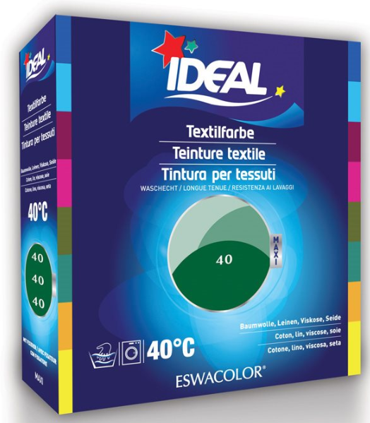 Ideal Maxi Baumwolle Color No40 mittel grün