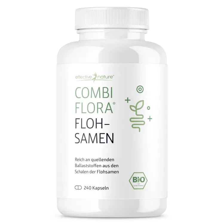 Effective Nature Combi Flora Flohsamen Kaps