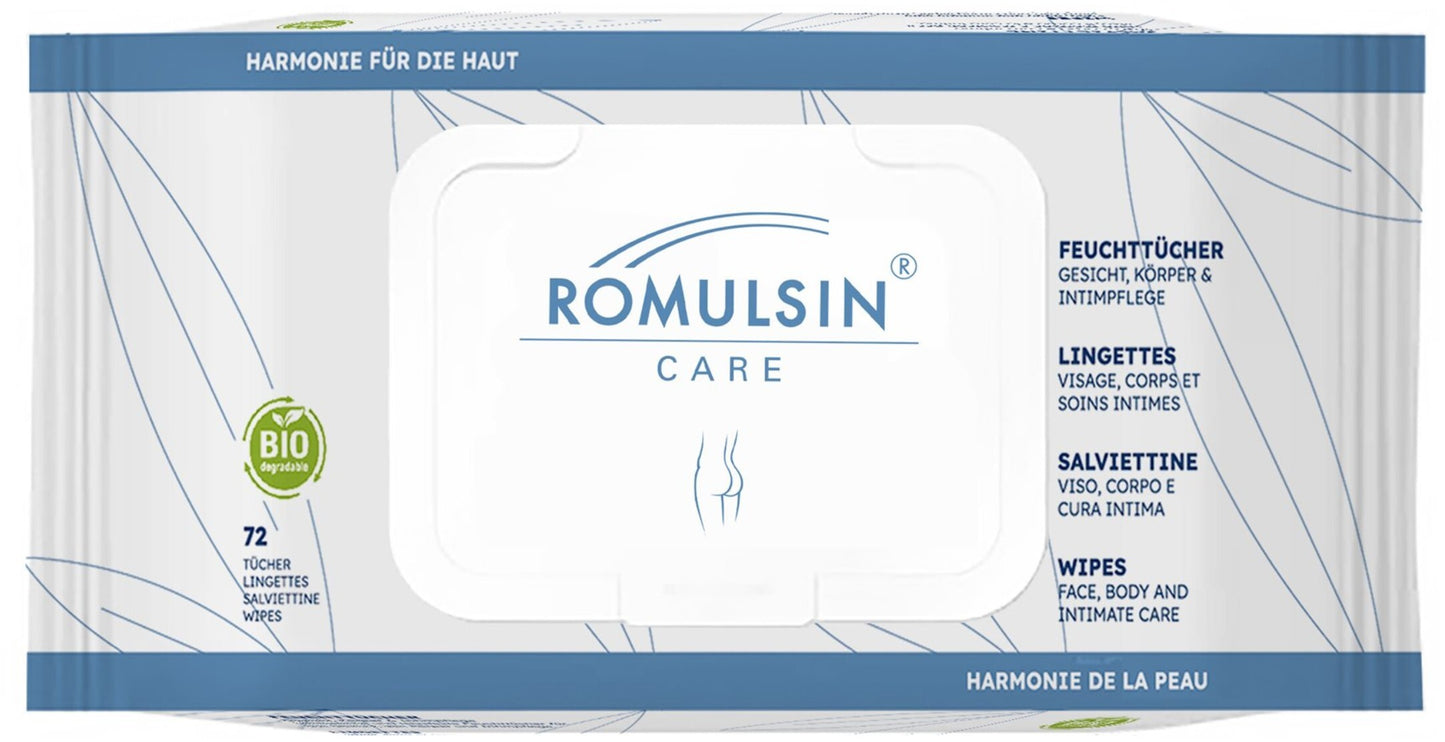 Romulsin Care Feuchttücher Ges Körper & Intim