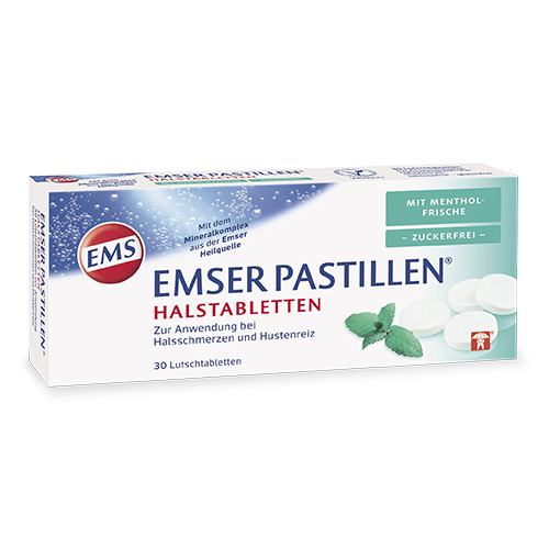 Emser Pastillen mit Menthol Zuckerfrei