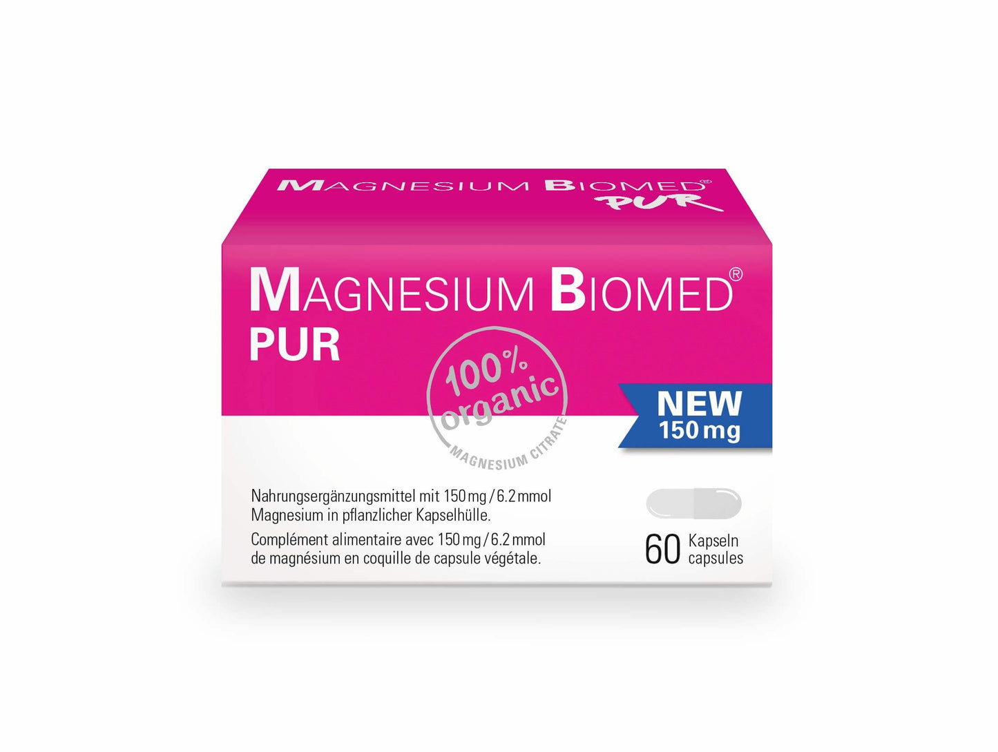Magnesium Biomed Pur Kapseln