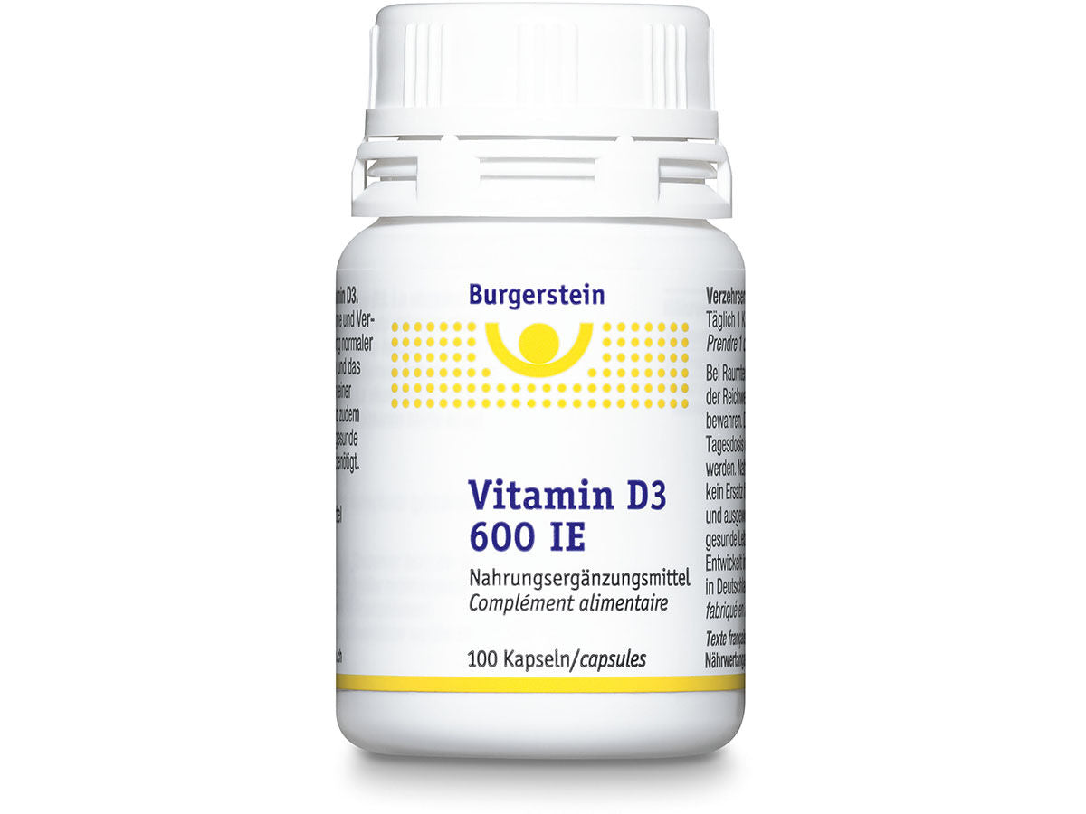 Burgerstein Vitamin D3 600 IE