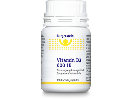 Burgerstein Vitamin D3 600 IE