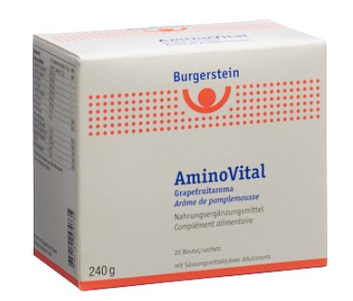 Burgerstein Aminovital Plv Grapefruit