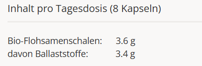 Effective Nature Combi Flora Flohsamen Kaps