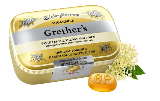 Grether's Elderflower zuckerfrei 110g Dose