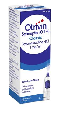 Otrivin Schnupfen Classic 0.1% Nasenspray