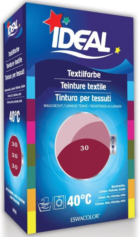 Ideal Mini Baumwolle Color No30 cassis