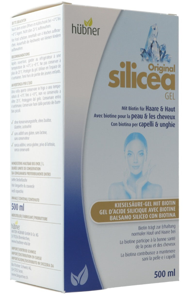 Hübner Silicea Gel mit Biotin Haare & Haut