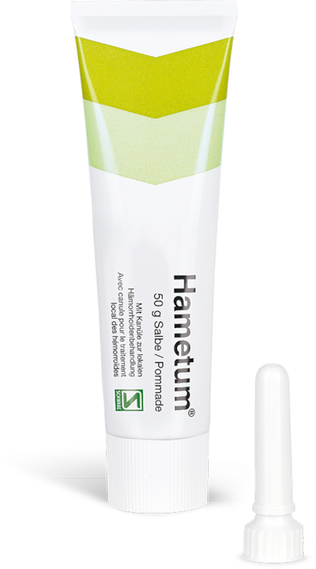Hametum Salbe mit Kanüle