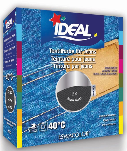 Ideal Maxi Baumwolle Color No26 jeans schwarz