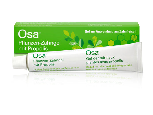 Osa Pflanzen-Zahngel mit Propolis