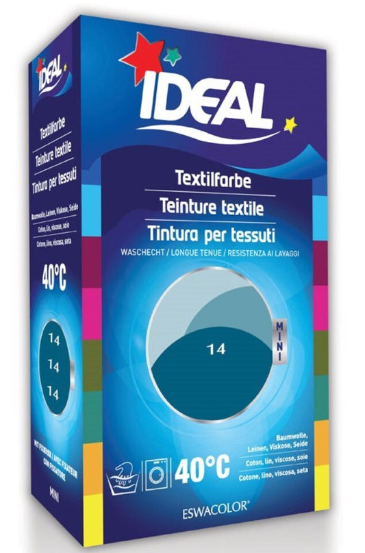 Ideal Mini Baumwolle Color No14 petrol