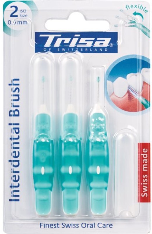 Trisa Interdental Brush ISO 2 0.9mm