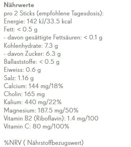 Phytopharma Elektrolyte Ingwer Sticks