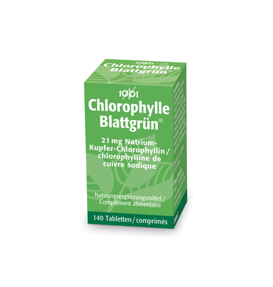 1001 Chlorophylle Blattgrün 140Stk Tabletten