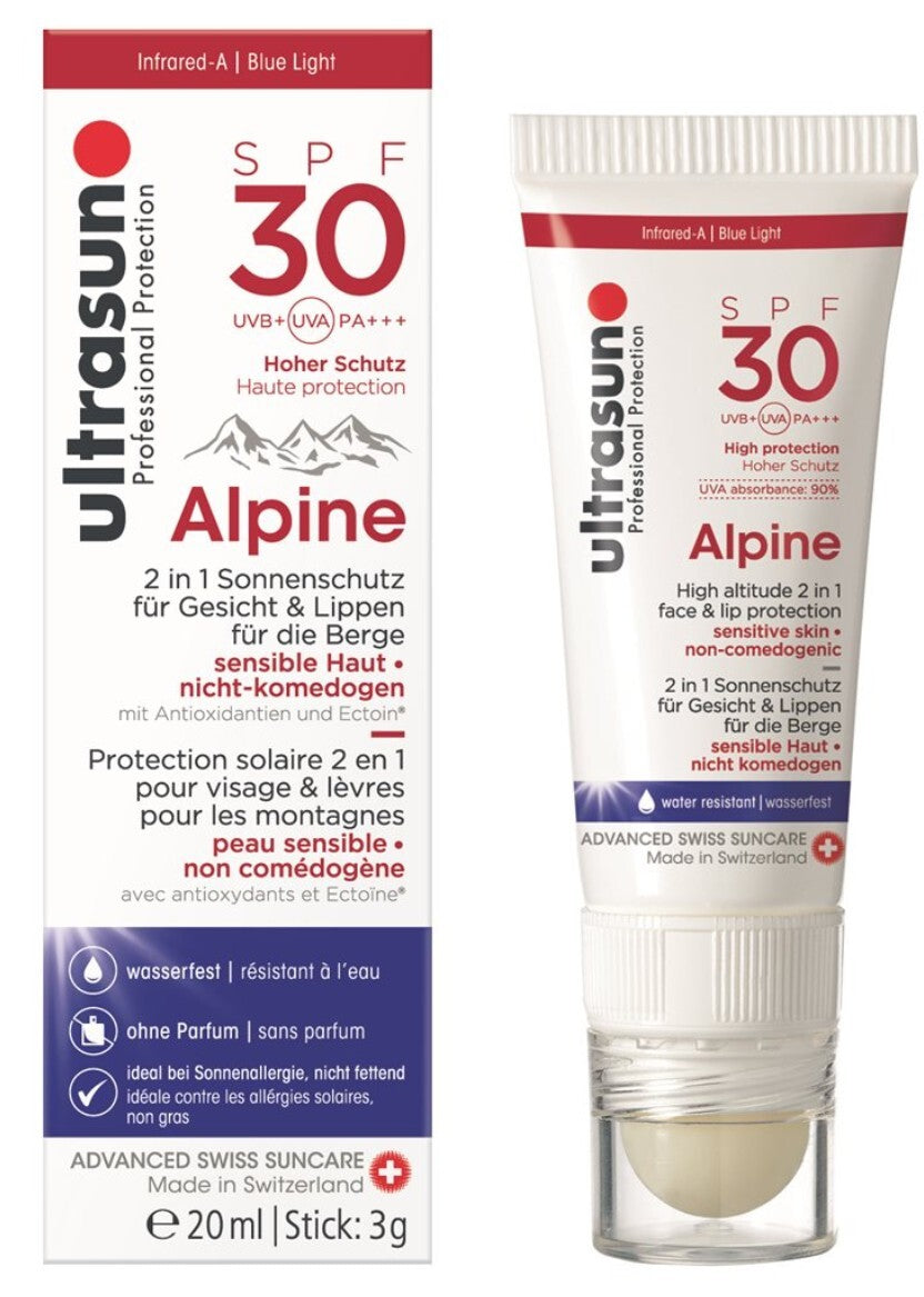 Ultrasun Alpine SPF30 20ml + 3g