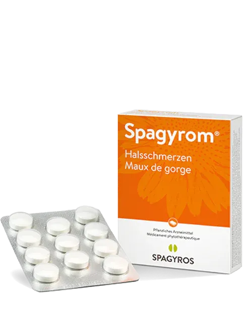 Spagyrom Halsschmerzen Lutschtabletten