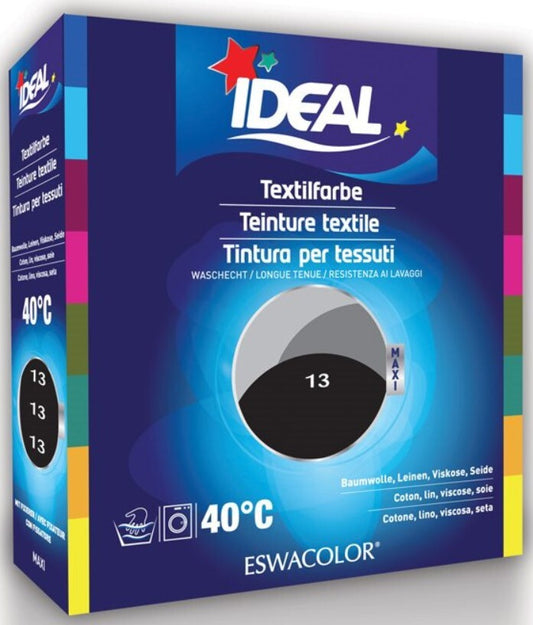 Ideal Maxi Baumwolle Color No13 schwarz