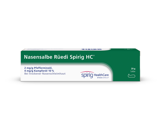 Nasensalbe Rüedi Spirig
