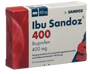Ibu Sandoz Filmtabl 400mg