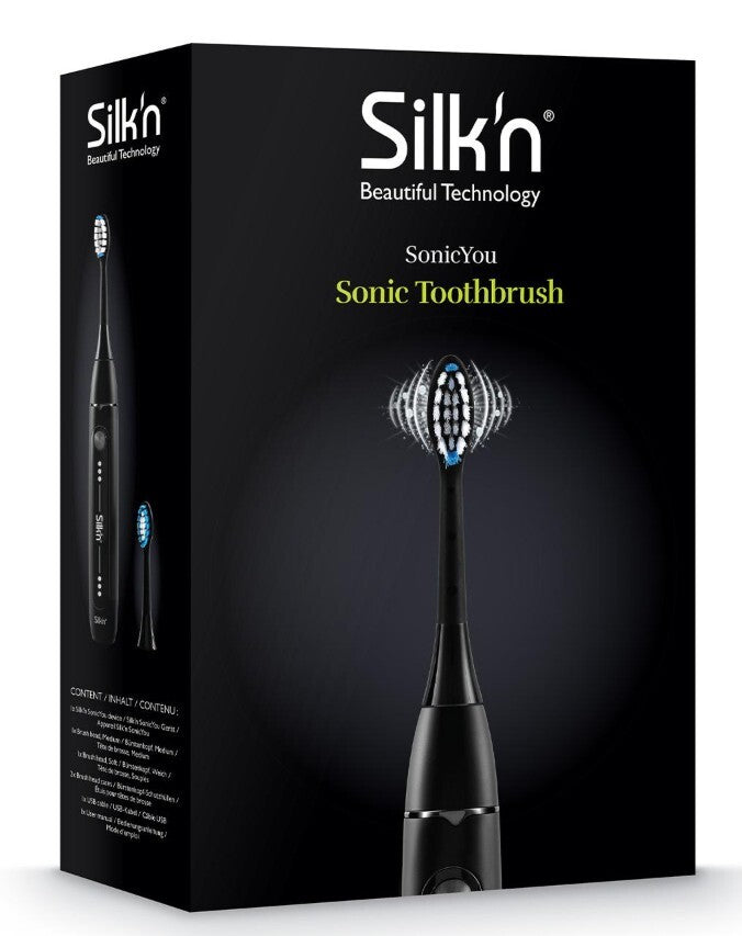 Silk'n SonicYou Schallzahnbürste schwarz
